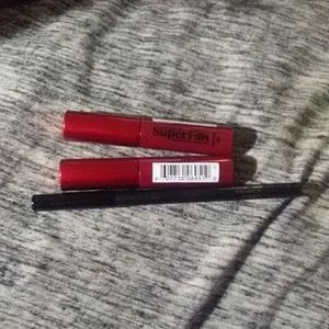 2 sample superfan mascaras & a full size eyeliner